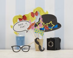 Photobooth props kit - Such fun!